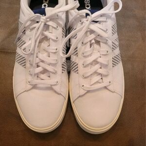 Men's addidas, red/white, navy blue, 11.5